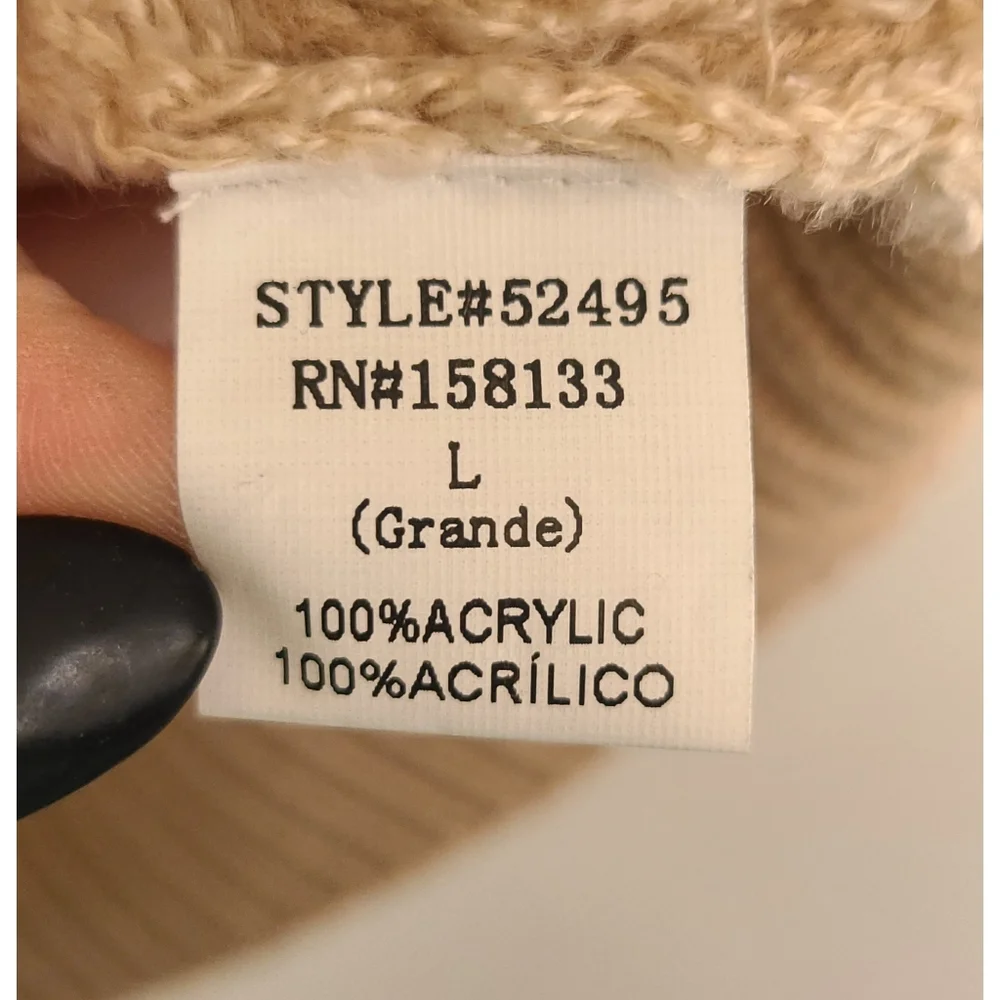 🆕️ NWOT! Red Dress Boutique "Easy Day" Cream Sweater - Picture 6 of 8